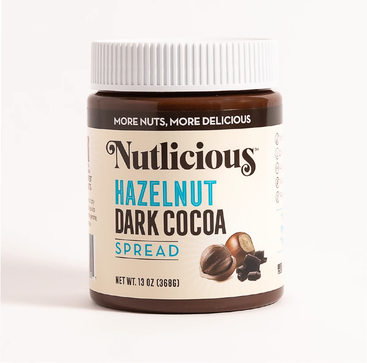 hazelnut dark cocoa spread